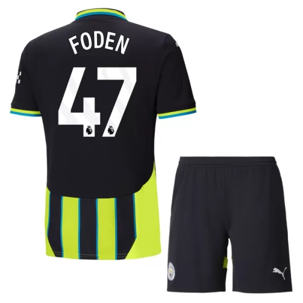 Manchester City Foden 47 Tenue Kind Uit 2024/25