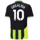 Manchester City Grealish 10 Shirt Heren Uit 2024/25