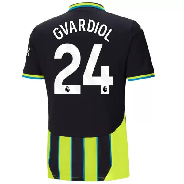 Manchester City Gvardiol 24 Shirt Heren Uit 2024/25