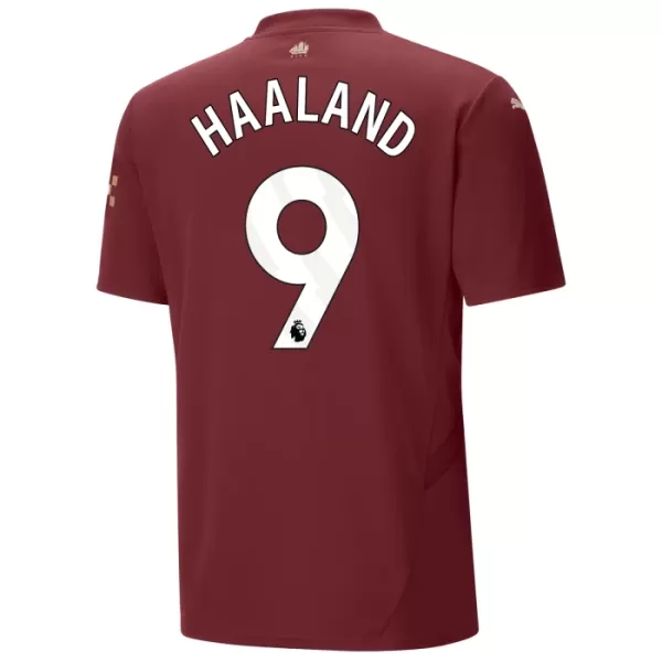 Manchester City Haaland 9 Shirt Heren Derde 2024/25