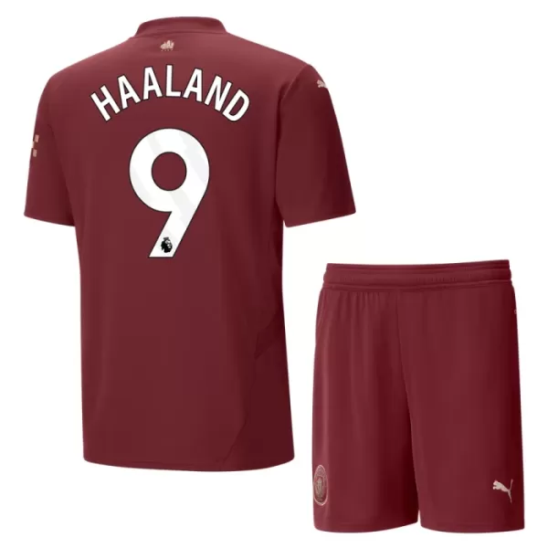 Manchester City Haaland 9 Tenue Kind Derde 2024/25