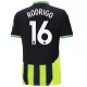 Manchester City Rodrigo 16 Shirt Heren Uit 2024/25