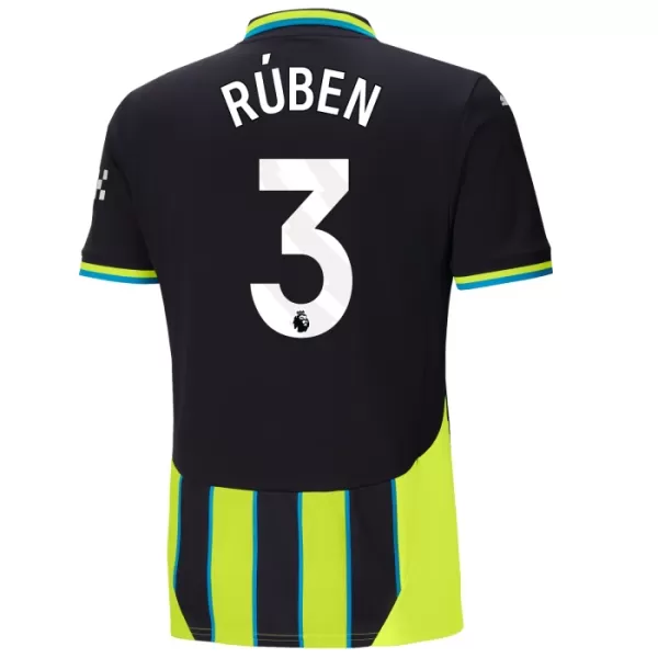 Manchester City Rúben 3 Shirt Heren Uit 2024/25