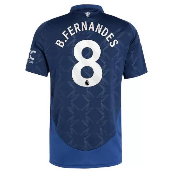 Manchester United Bruno Fernandes 8 Shirt Heren Uit 2024/25