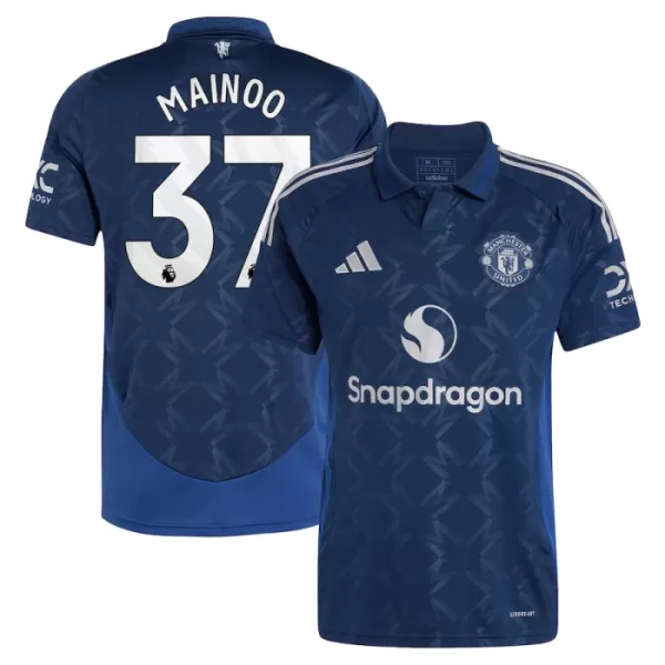 Manchester United Mainoo 37 Shirt Heren Uit 2024/25