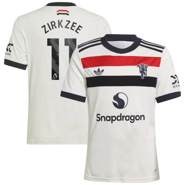 Manchester United Zirkzee 11 Shirt Heren Derde 2024/25