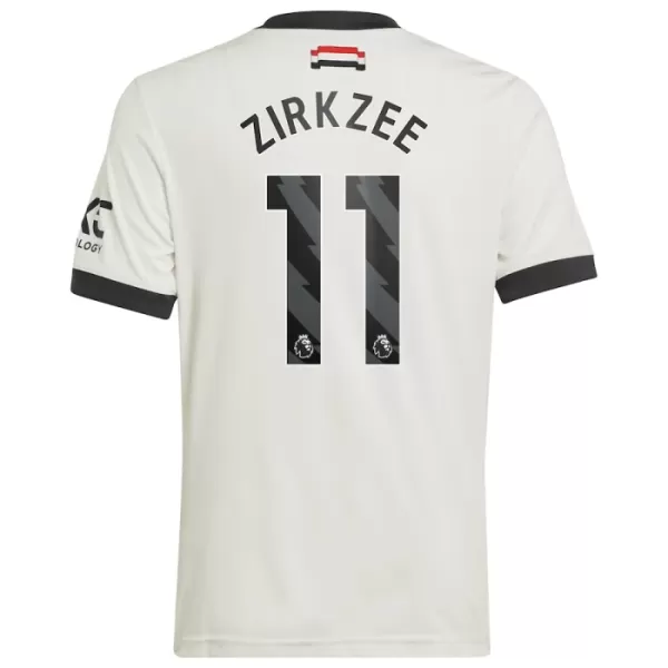 Manchester United Zirkzee 11 Shirt Heren Derde 2024/25