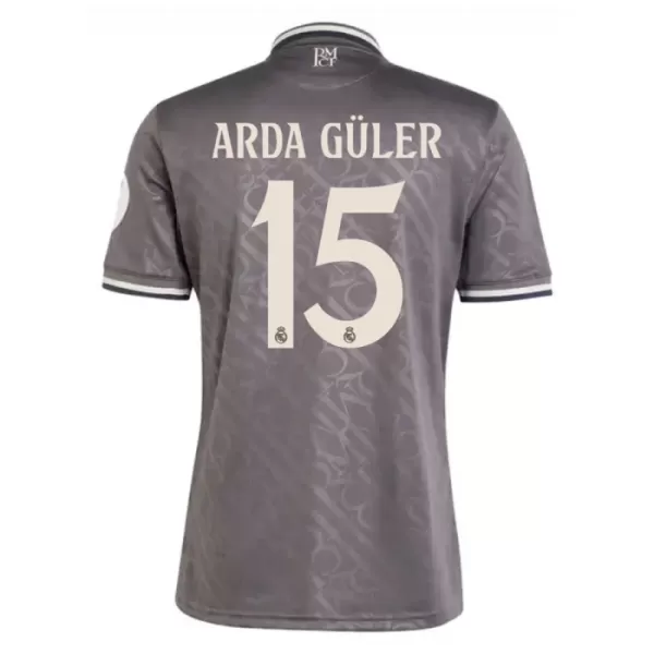 Real Madrid Arda Guler 15 Shirt Heren Derde 2024/25