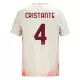 AS Roma Cristante 4 Shirt Heren Uit 2024/25