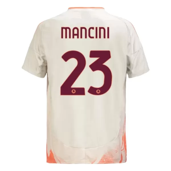 AS Roma Mancini 23 Shirt Heren Uit 2024/25