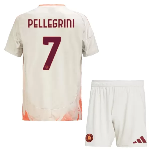 AS Roma Pellegrini 7 Tenue Kind Uit 2024/25