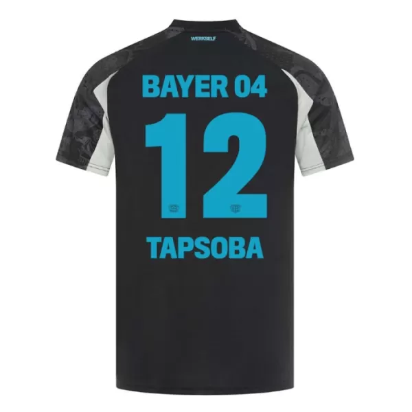 Bayer Leverkusen Edmond Tapsoba 12 Shirt Heren Derde 2024/25