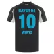 Bayer Leverkusen Florian Wirtz 10 Shirt Heren Derde 2024/25