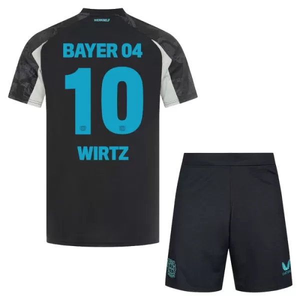 Bayer Leverkusen Florian Wirtz 10 Tenue Kind Derde 2024/25