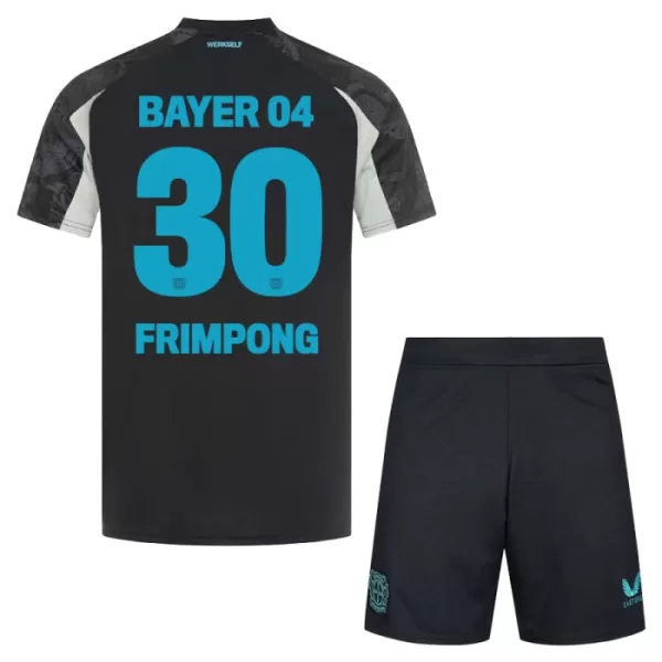 Bayer Leverkusen Jeremie Frimpong 30 Tenue Kind Derde 2024/25