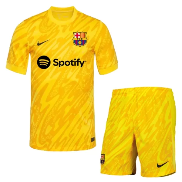 FC Barcelona Keeper Tenue Kind Uit 2024/25