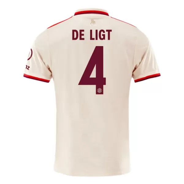 FC Bayern München De Ligt 4 Shirt Heren Derde 2024/25