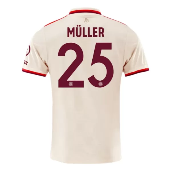 FC Bayern München Müller 25 Shirt Heren Derde 2024/25