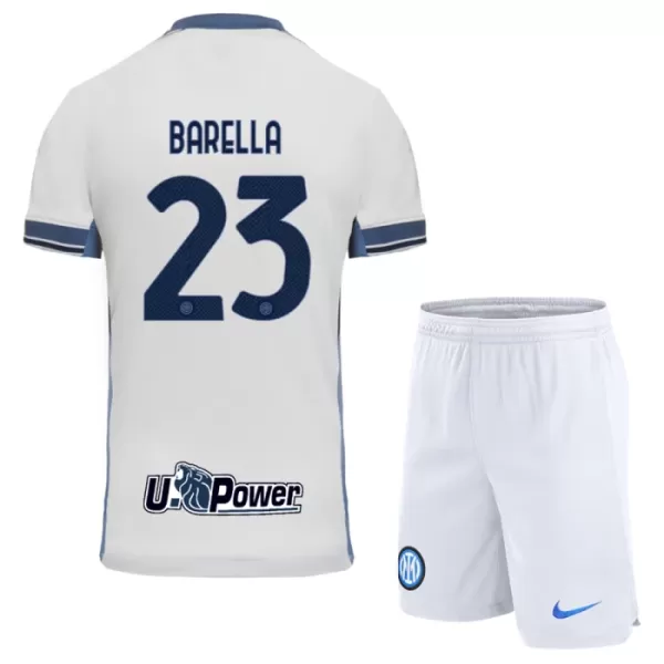 Inter Milan Barella 23 Tenue Kind Uit 2024/25