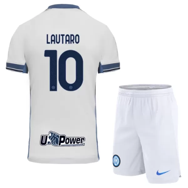 Inter Milan Lautaro Martinez 10 Tenue Kind Uit 2024/25