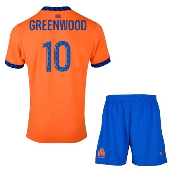 Olympique Marseille Greenwood 10 Tenue Kind Derde 2024/25