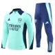 Arsenal Trainingssweaterset Heren 2024/25 Kwartrits Blauwe