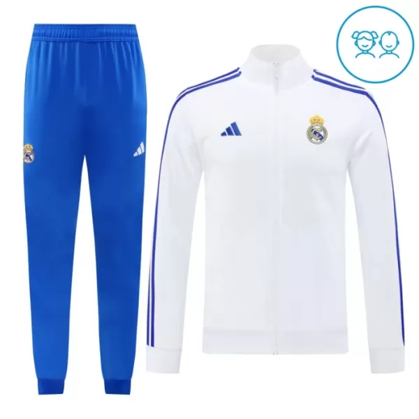 Real Madrid Trainingsjack Pak Kind 2024/25 Witte