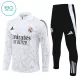 Real Madrid Trainingssweaterset Kind 2024/25 Kwartrits Witte