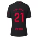 FC Barcelona Frenkie de Jong 21 Shirt Heren Uit 2024/25