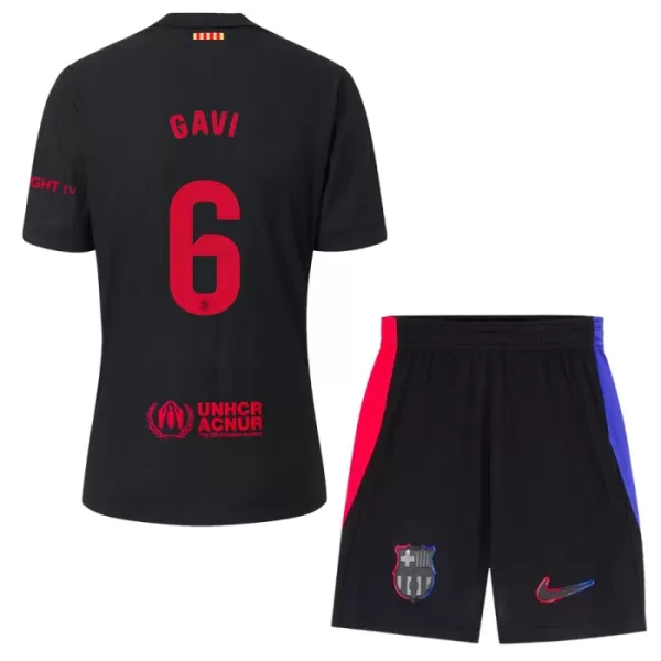 FC Barcelona Gavi 6 Tenue Kind Uit 2024/25