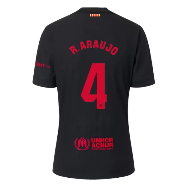 FC Barcelona R. Araujo 4 Shirt Heren Uit 2024/25