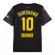 Borussia Dortmund Brandt 10 Shirt Heren Uit 2024/25