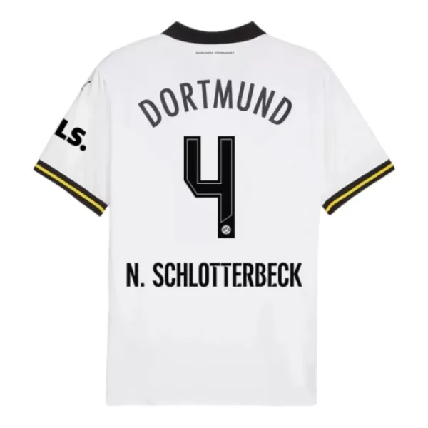 Borussia Dortmund N. Schlotterbeck 4 Shirt Heren Derde 2024/25