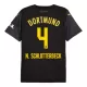 Borussia Dortmund N. Schlotterbeck 4 Shirt Heren Uit 2024/25