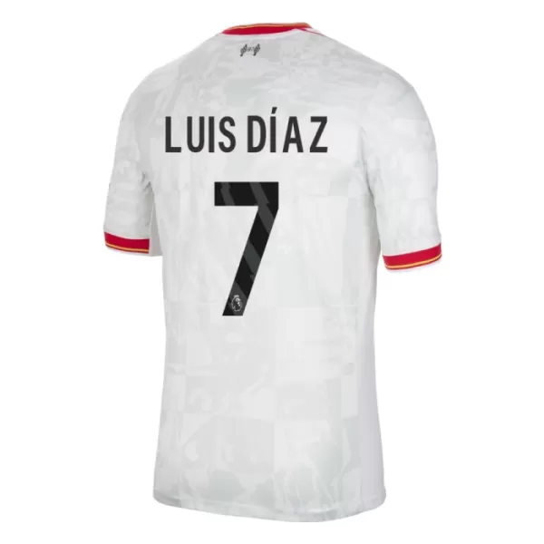 Liverpool Luis Díaz 7 Shirt Heren Derde 2024/25