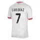 Liverpool Luis Díaz 7 Shirt Heren Derde 2024/25