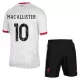 Liverpool Mac Allister 10 Tenue Kind Derde 2024/25