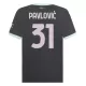 AC Milan Pavlovic 31 Shirt Heren Derde 2024/25