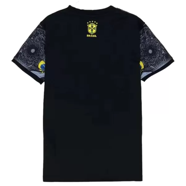 Brazilië Shirt Heren 2024 Zwarte - Speciaal