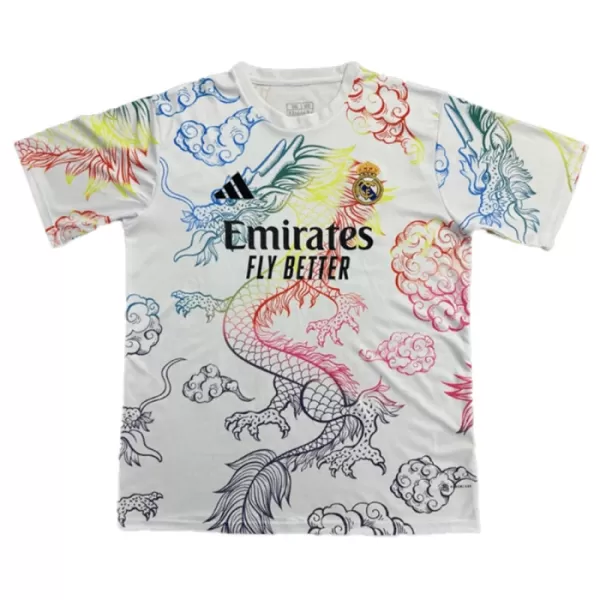 Real Madrid Dragon Shirt Heren 2024/25 Witte