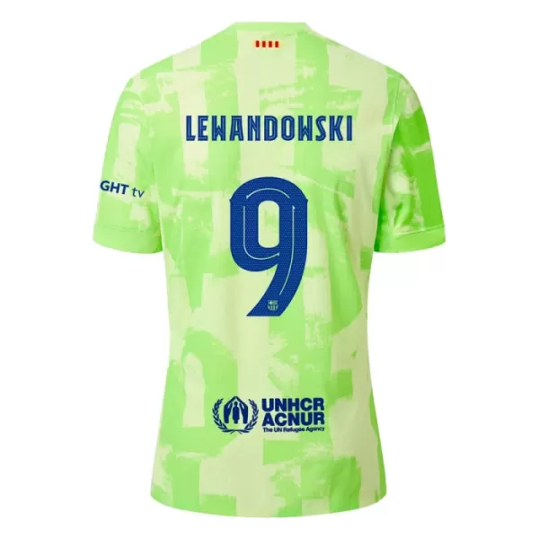 FC Barcelona Lewandowski 9 Shirt Heren Derde 2024/25