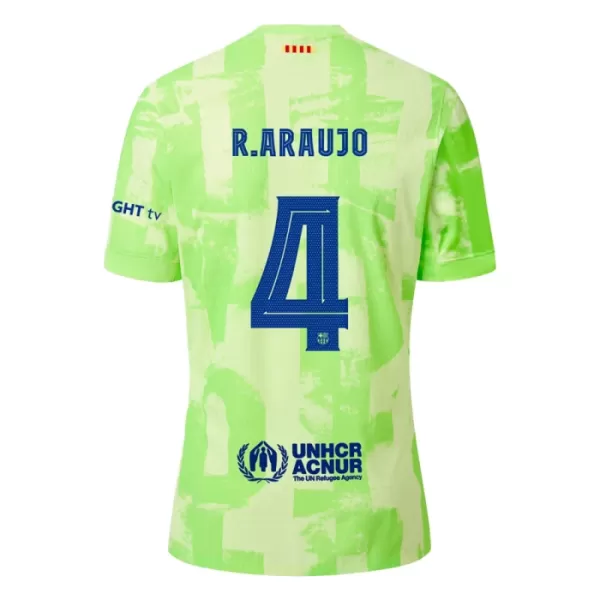 FC Barcelona R. Araujo 4 Shirt Heren Derde 2024/25