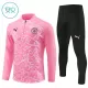 Manchester City Trainingssweaterset Kind 2024/25 Kwartrits Roze