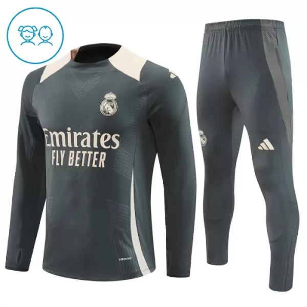 Real Madrid Trainingsshirt Pak Kind 2024/25 Grijze