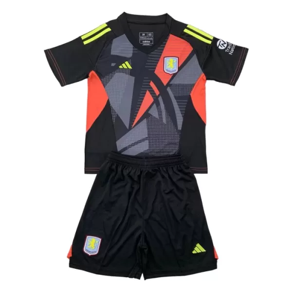 Aston Villa Keeper Tenue Kind 2024/25 Zwarte