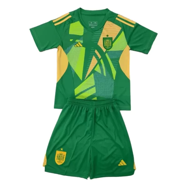 Spanje Keeper Tenue Kind EK 2024 Groene