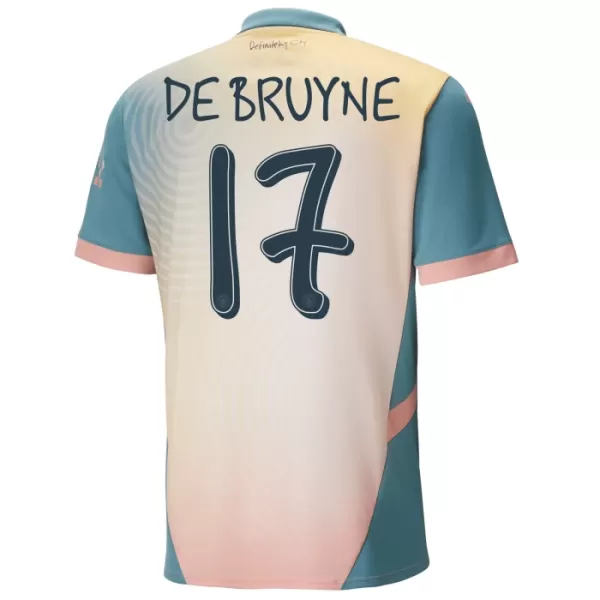 Manchester City De Bruyne 17 Shirt Heren Vierde 2024/25