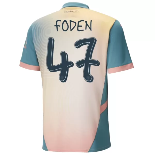 Manchester City Foden 47 Shirt Heren Vierde 2024/25