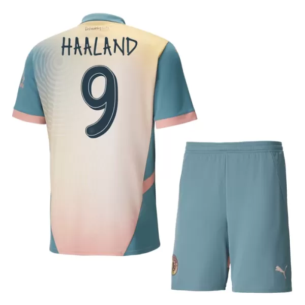 Manchester City Haaland 9 Tenue Kind Vierde 2024/25