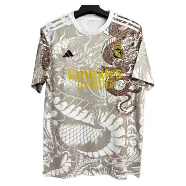 Real Madrid Dragon Shirt Heren 2024/25 Witte - Speciaal